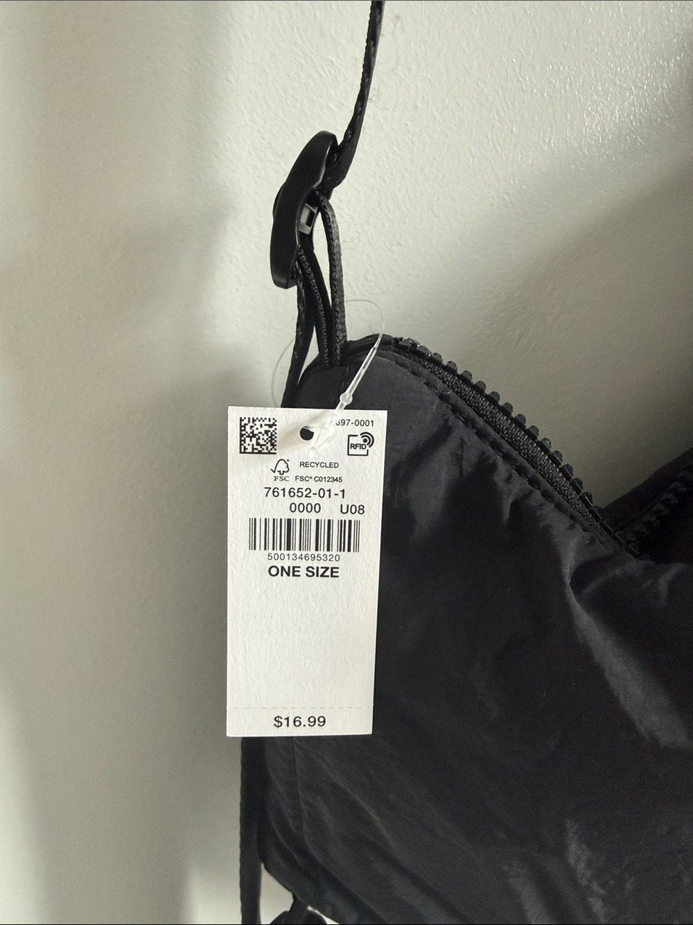 Old Navy Black Crescent Shoulder Bag - Small - Picture 3 of 3